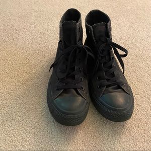Black Converse High Tops